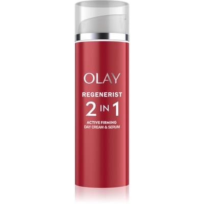 Olay Regenerist 2 in 1 Day Cream & Serum straffende Tagescreme und Serum gegen Falten 2 in 1 50 ml