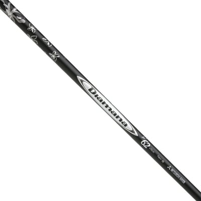 Mitsubishi Rayon Diamana D+ Graphite Wood Shaft (.335”), .335″ Tip