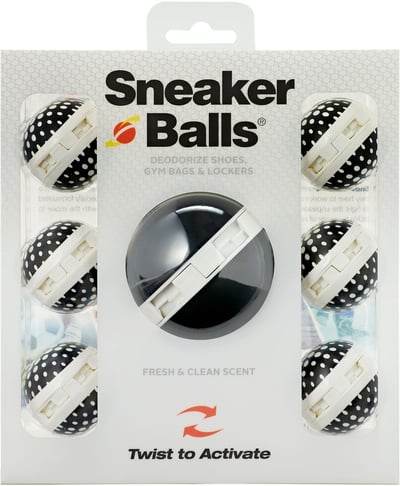 Implus Footcare Shoe Deodorizer Sneaker Freshening Balls - 7 Pack