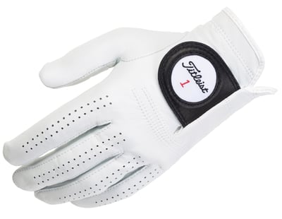 Titleist Players Golf Glove, Men’s, M/L Cadet, White