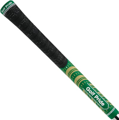 Golf Pride New Decade MultiCompound Teams Swing Grip, Green/Gold