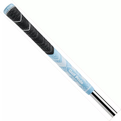 MCC Plus 4 Teams Swing Grip, Light Blue/White, Standard - Golf Pride