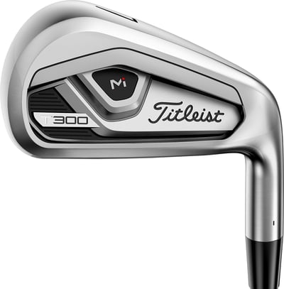 T300 2021 Irons w/ Steel Shafts, Chrome – Titleist Golf Iron Set Club