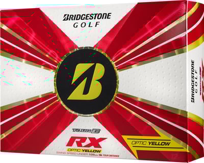 Bridgestone 2022 Tour B RX Golf Balls, Men’s, Yellow