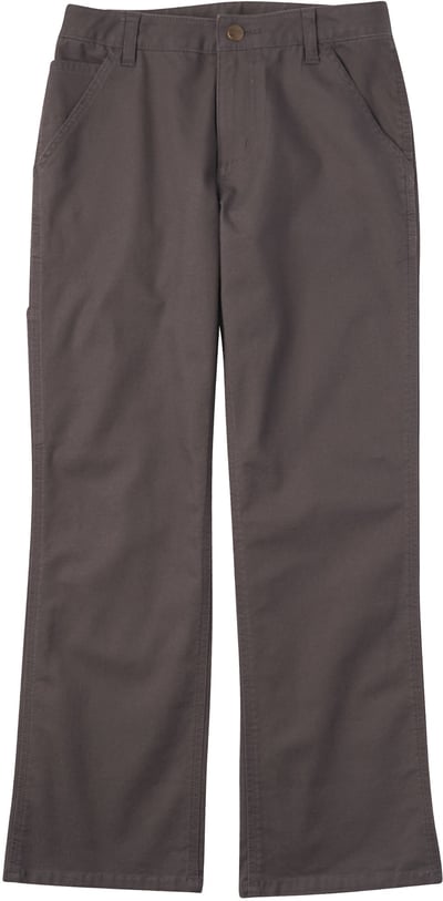 Carhartt Boys' Canvas Rugged Flex Utility Pants, Size 5, Asphalt