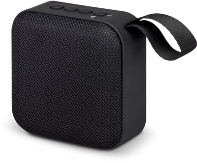iLive Ultimate Portable Fabric Bluetooth Speaker, Black