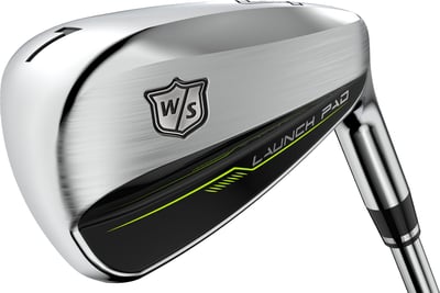 Wilson Launch Pad 2 Irons, Right Hand, Men’s, Grass