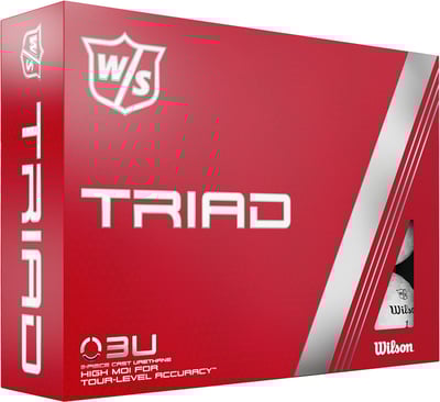Triad Golf Balls, White – Wilson