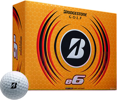 Bridgestone Golf Bridgestone E6 2023dz White