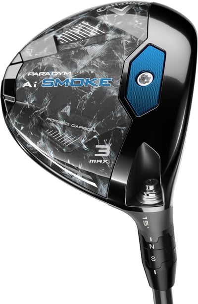 Callaway Men’s Paradym AI Smoke Max Fairway Mitsubishi Tensei AV Blue 65 3 Regular Right 15.0