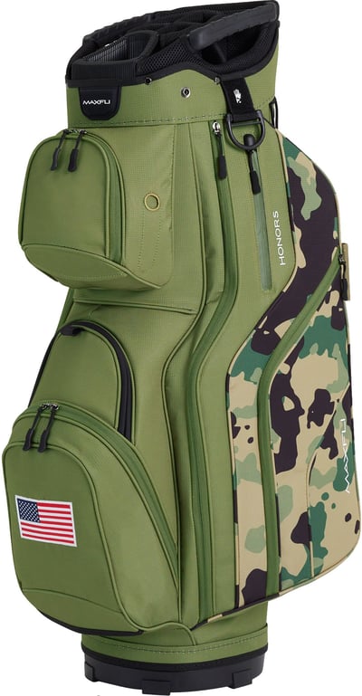 Maxfli Honors 14-Way Cart Bag, Men’s, Camo