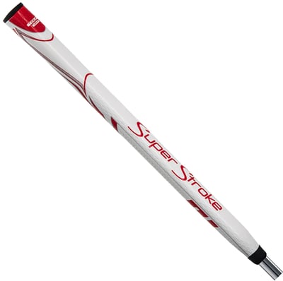 Super Stroke SuperStroke Zenergy 1.0P 17″ Putter Grip, White/Red