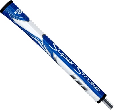 Zenergy Pistol Putter Grip, Blue/White, Standard – SuperStroke Golf Club