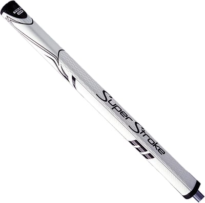 Super Stroke SuperStroke Zenergy Tour 3.0 17" Putter Grip, White/Black
