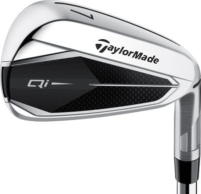 TaylorMade Men’s Qi Irons #5-PW, Approach Wedge KBS Max MT 85 Steel Regular Right