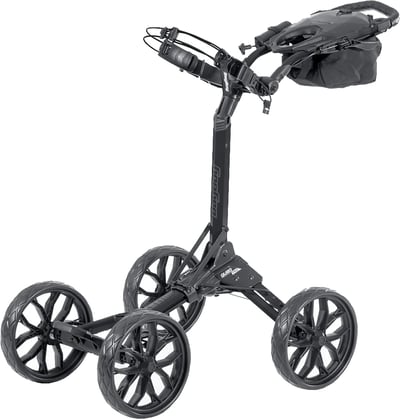 Bag Boy 2025 Quad Pro Push Cart, Black/Slate