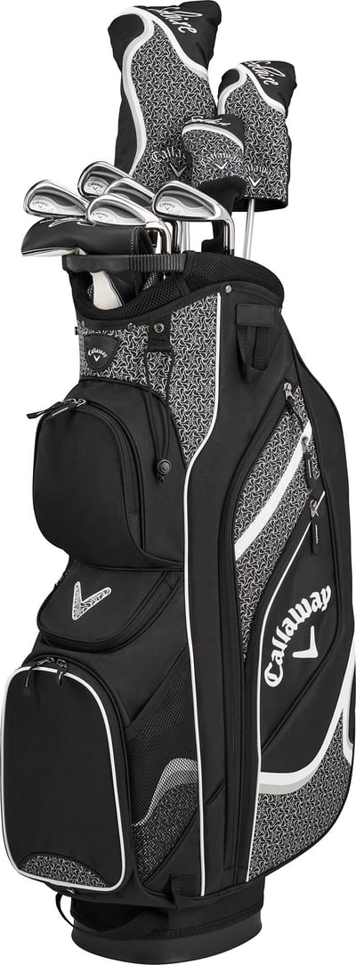 Callaway Women’s 2024 Solaire 14-Piece Complete Set, Right Hand, Black