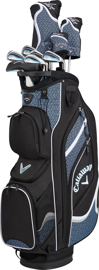 Callaway Women’s 2024 Solaire 14-Piece Complete Set, Right Hand, Light Blue
