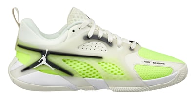 Jordan Heir Basketball Shoes, Men's, M13/W14.5, Sail/Black/Volt