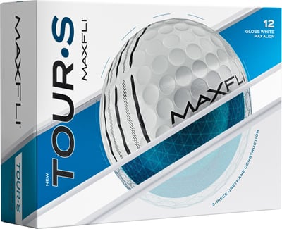 Maxfli Tour S Max Align Golf Balls, Men’s, White