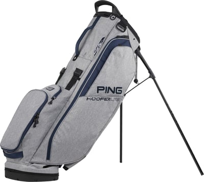 PING 2025 Hoofer Lite Golf Stand Bag Grey/Navy