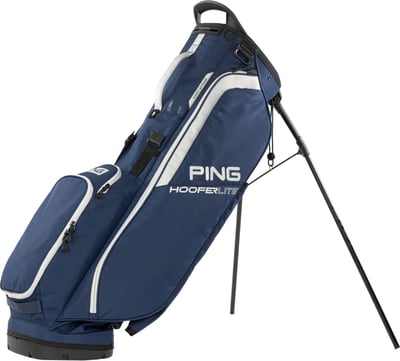 PING 2025 Hoofer Lite Stand Bag, Men’s, Heather Navy/Platinum