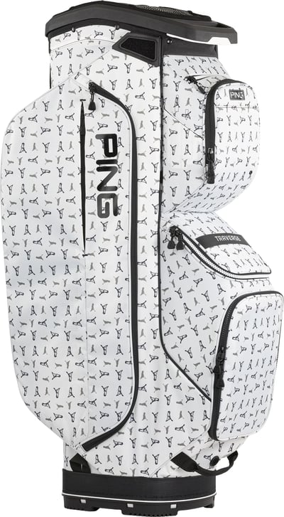 PING 2025 Traverse Dancing Mr. PING Cart Bag, Men's, Dancing Mr Ping