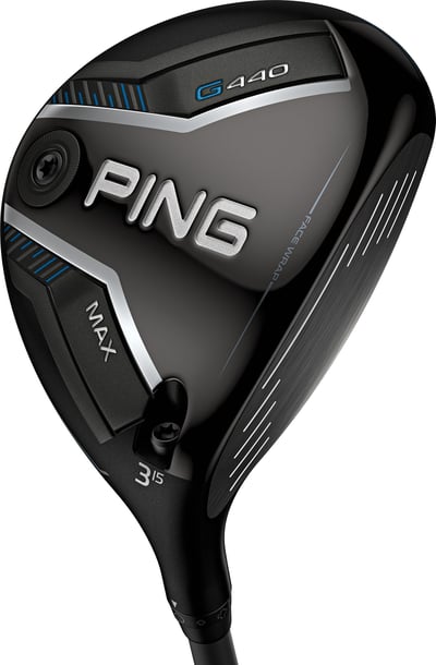 PING Men’s G440 MAX Fairway Alta CB Blue 3 Regular Right 15.0