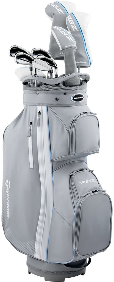 TaylorMade Ladies RBZ Speedlite 2 Complete Golf Set DRVR/3W/5W/5H/6-9/PW/SW/Mallet/Bag Graphite Grey Right