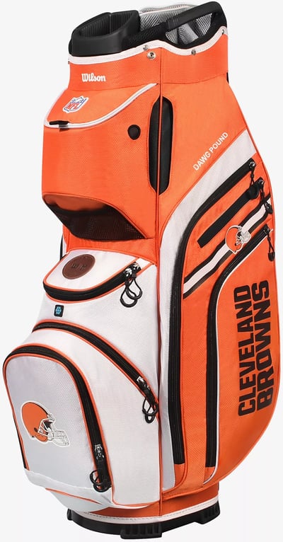 Cleveland Browns 2024 Cart Bag - Wilson Golf