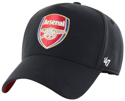 '47 Men's Arsenal FC Black Offside Clean Up Adjustable Hat