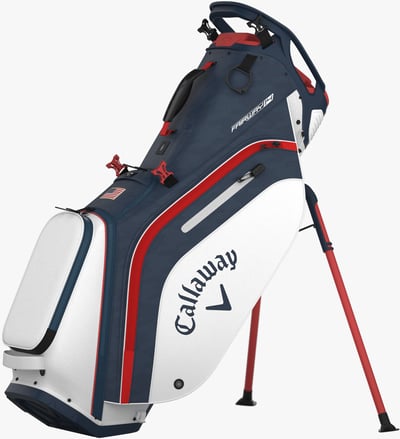 Callaway 2025 Fairway 14 Golf Stand Bag Red/White/Blue