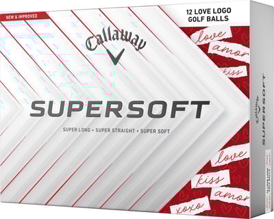 Callaway Golf Supersoft Golf Balls (2025) White