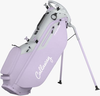 Callaway 2025 Fairway C Golf Stand Bag Silver/Purple