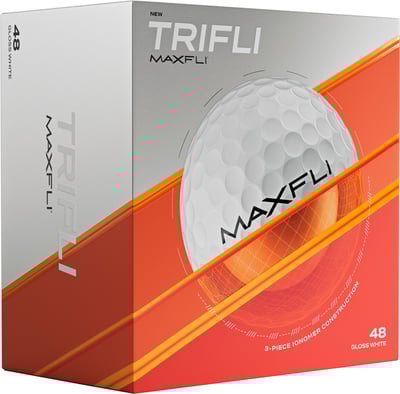 Maxfli TriFli Golf Balls – 48 Pack, Men’s, White