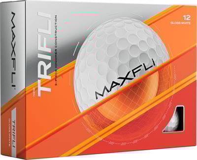 Maxfli TriFli Golf Balls, Men’s, White
