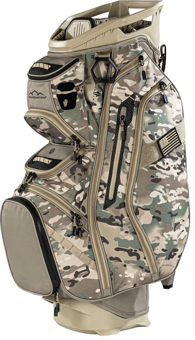 Sun Mountain 2026 C-130 Cart Bag, Men’s, Sand/Camo