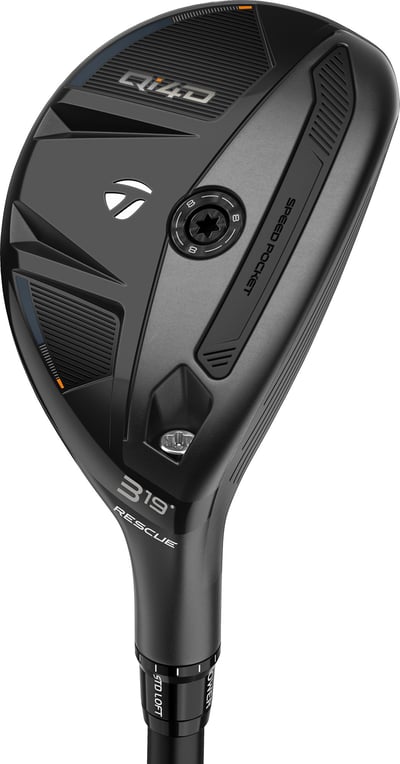 TaylorMade Qi10 Rescue, Right Hand, Men’s, Carbon