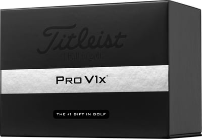 Titleist 2025 Pro V1x 12 Pack White