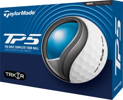 TaylorMade 2025 TP5 TRK-R Golf Balls, Men’s, White