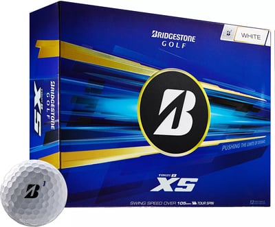Bridgestone 2026 Tour B XS Golf Balls, Men's, White
