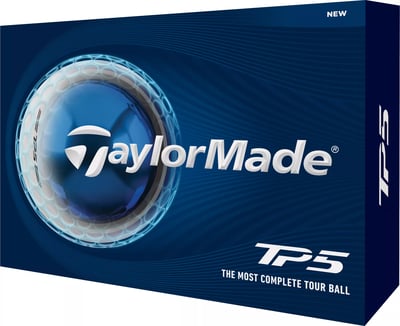 TaylorMade 2026 TP5 Golf Balls, Men's, White