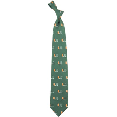 Eagles Wings Miami Hurricanes Prep Tie