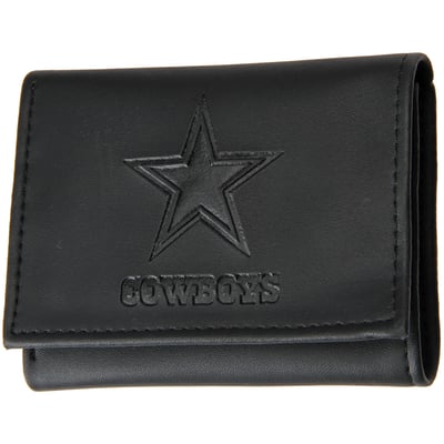 Evergreen Enterprises Men's Black Dallas Cowboys Hybrid Tri-Fold Wallet