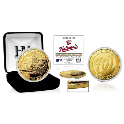 Highland Mint Washington Nationals Gold Stadium Collector Coin