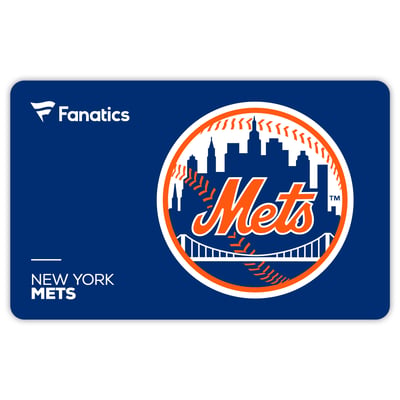 First Data New York Mets Fanatics eGift Card