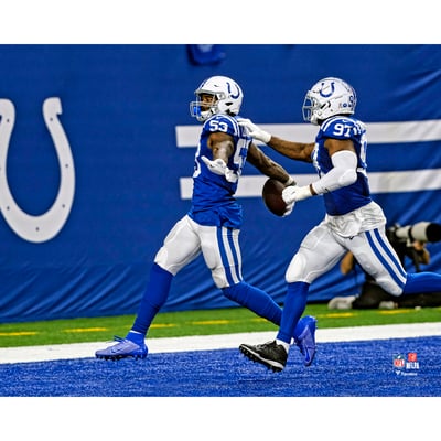 Shaquille Leonard Indianapolis Colts Fanatics Authentic Unsigned Interception Photograph
