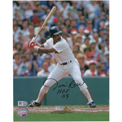 Fanatics Authentic Jim Rice Boston Red Sox Autographed 8'' x 10'' Batting Stance Photograph with ''HOF 09'' Inscription
