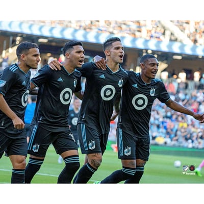 Fanatics Authentic Minnesota United FC Unsigned Win vs. Everton Celebration Photograph