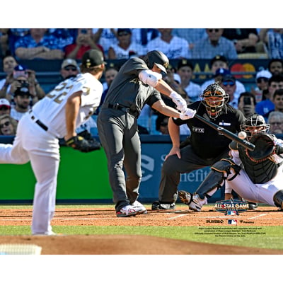 Fanatics Authentic Shohei Ohtani Los Angeles Angels Unsigned Hits a Single in the 2022 MLB All-Star Game Photograph